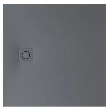 Roca Terran-N Stonex zuhanytálca 80x80 cm, szürke – RO-APA0132032001200