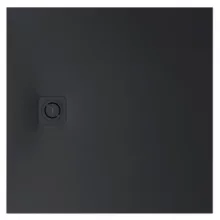 Roca Terran-N Stonex zuhanytálca 80x80 cm, fekete – RO-APA0132032001400