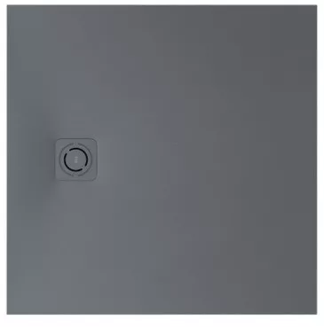 Roca Terran-N Stonex zuhanytálca 90x90 cm, szürke – RO-APA0138438401200