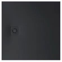 Roca Terran-N Stonex zuhanytálca 90x90 cm, fekete – RO-APA0138438401400