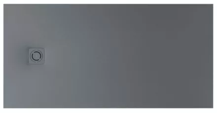 Roca Terran-N Stonex zuhanytálca 100x70 cm, szürke – RO-APA013E82BC01200