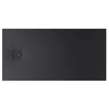 Roca Terran-N Stonex zuhanytálca 100x70 cm, fekete – RO-APA013E82BC01400