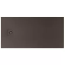 Roca Terran-N Stonex zuhanytálca 100x80 cm, kávé – RO-APA013E832001660