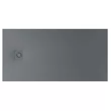 Roca Terran-N Stonex zuhanytálca 100x90 cm, szürke – RO-APA013E838401200