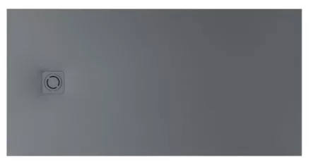 Roca Terran-N Stonex zuhanytálca 100x90 cm, szürke – RO-APA013E838401200