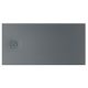 Roca Terra-N Stonex zuhanytálca 100x90 cm csúszásgátló felülettel és lefolyóval, palaszürke APA013E838401200