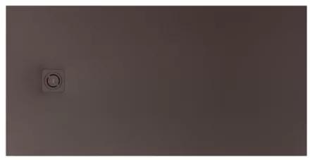 Roca Terran-N Stonex zuhanytálca 100x90 cm, kávé – RO-APA013E838401660