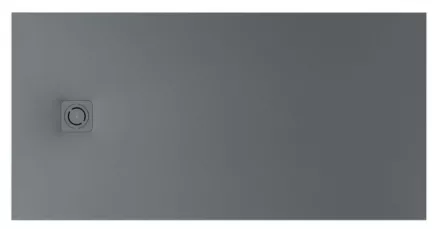 Roca Terran-N Stonex zuhanytálca 120x90 cm, szürke – RO-APA014B038401200
