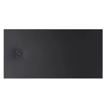 Roca Terran-N Stonex zuhanytálca 140x80 cm, fekete – RO-APA0157832001400
