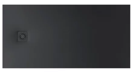 Roca Terran-N Stonex zuhanytálca 160x90 cm, fekete – RO-APA0164038401400