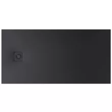 Roca Terran-N Stonex zuhanytálca 180x80 cm, fekete – RO-APA0170832001400