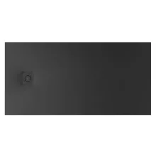 Roca Terran-N Stonex zuhanytálca 200x100 cm, fekete – RO-APA017D03E801400