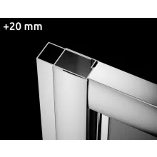 Radaway Twist U toldóprofil 20 mm P01141190001