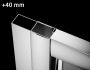 Radaway Twist U toldóprofil 40 mm P01142190001
