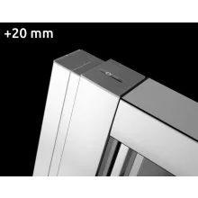 Radaway Evo U toldóprofil 20 mm, króm P01-162199801