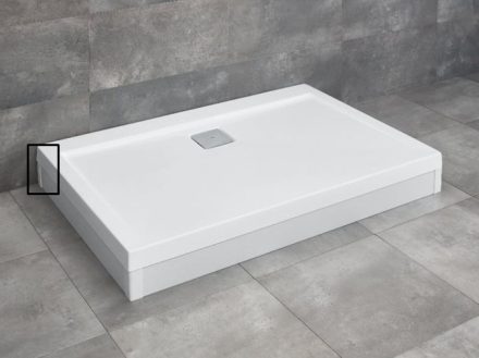 Radaway Argos fehér végzáró balos B 003-019000104