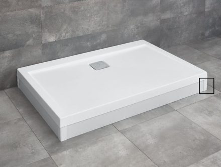 Radaway Argos fehér végzáró jobbos J 003-019000204