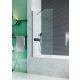 Radaway Modo New Black PNJ univerzális kádparaván 60x150 átlátszó üveggel, fekete 10006060-54-01