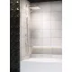Radaway Modo New PNJ kádparaván 80x150 átlátszó üveg, króm profil 10006080-01-01