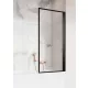Radaway NES Black PNJ I 50 J Frame kádparaván, fekete profiszínnel, jobbos 10011050-54-56R