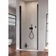 Radaway NES Black DWJ I 90 cm balos lengőajtós zuhanyajtó 10026090-54-01L