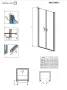 Radaway NES Black DWD I 90 cm-es kétfelé ki/be nyíló ajtó 10027090-54-01