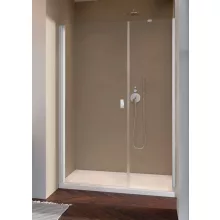   Radaway NES DWS zuhanyajtó 110x200 átlátszó üveggel, balos/króm profilszín 100281100101L