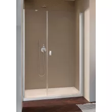   Radaway Nes DWS zuhanyajtó 110x200 átlátszó üveggel, jobbos/króm profilszín 100281100101R