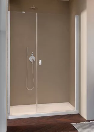 Radaway Nes DWS zuhanyajtó 120x200 átlátszó üveggel, jobbos/króm profilszín 100281200101R