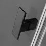 Radaway NES Black DWS zuhanyajtó 140x200 átlátszó üveggel, jobbos/fekete profilszín 100281405401R