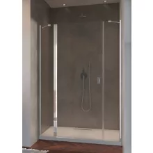   Radaway Nes DWJS balos zuhanyajtó 120x200 átlátszó üveg EasyClean, króm profil 100381200101L