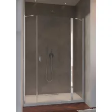   Radaway Nes DWJS jobbos zuhanyajtó 140x200 átlátszó üveg EasyClean, króm profil 100381400101R