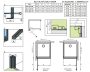 Radaway NES KDJ I zuhanyfal 75x200 cm átlátszó üveg, fekete profilszín 100390755456