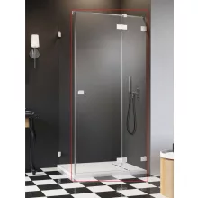   Radaway Essenza Pro KDJ jobbos zuhanyajtó 100x200 átlátszó üveg, fehér profilszín 100971000401R