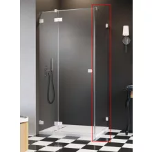   Radaway Essenza Pro S1 oldalfal 100x200 cm átlátszó üveg, Essenza Pro KDJ zuhanyajtókhoz 100981000101