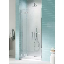   Radaway Essenza Pro DWJ balos zuhanyajtó 90x200 átlátszó üveg, króm profil 100990900101L