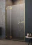 Radaway Essenza Pro Gold DWJ 100 cm zuhanyajtó, balos 100991000901L