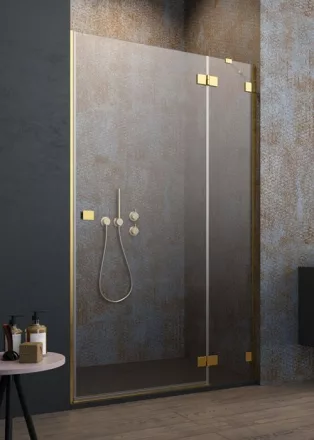 Radaway Essenza Pro Gold DWJ 110 cm zuhanyajtó, jobbos 100991100901R