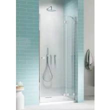   Radaway Essenza Pro DWJ jobbos zuhanyajtó 130x200 átlátszó üveg, króm profil 100991300101R