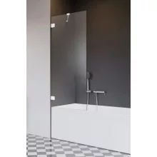   Radaway Essenza Pro White PNJ II univerzális kádparaván 50x150 átlátszó üveggel, fehér 101010500401