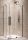 Radaway Furo Black KDD 110x200 szögletes zuhanykabin ajtó átlátszó üveggel, fekete profilszín, balos 101051105401L