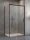 Radaway Idea Black KDS jobbos zuhanykabin ajtó 100x200 cm átlátszó üveggel, fekete profil 10115100-54-01R