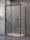 Radaway Idea Black S2 zuhanykabin oldalfal 80x200 cm átlátszó üveg, fekete profil 10117080-01-01