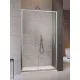 Radaway Premium Pro DWJ balos zuhanyajtó 1100x2000 mm átlátszó üveggel, króm 1014110-01-01L