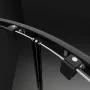Radaway Premium Pro Black DWJ zuhanyajtó 160x200 átlátszó üveggel, jobbos / fekete profilszín 1014160-54-01R