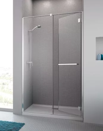 Radaway Carena DWJ jobbos zuhanyajtó 90x195 átlátszó üveg Easy Clean, króm profil 134302-01-01NR