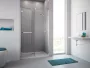 Radaway Carena DWJ balos zuhanyajtó 110x195 átlátszó üveg Easy Clean, króm profil 134333-01-01NL