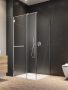 Radaway Carena KDJ szögletes zuhanykabin 120x90x195 átlátszó üveggel, balos/króm profilszín 134443-01-01NL
