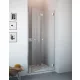 Radaway Carena DWB jobbos zuhanyajtó 80x195 átlátszó üveg EasyClean, króm profil 134512-01-01NR