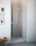 Radaway Carena DWB jobbos zuhanyajtó 80x195 átlátszó üveg EasyClean, króm profil 134512-01-01NR